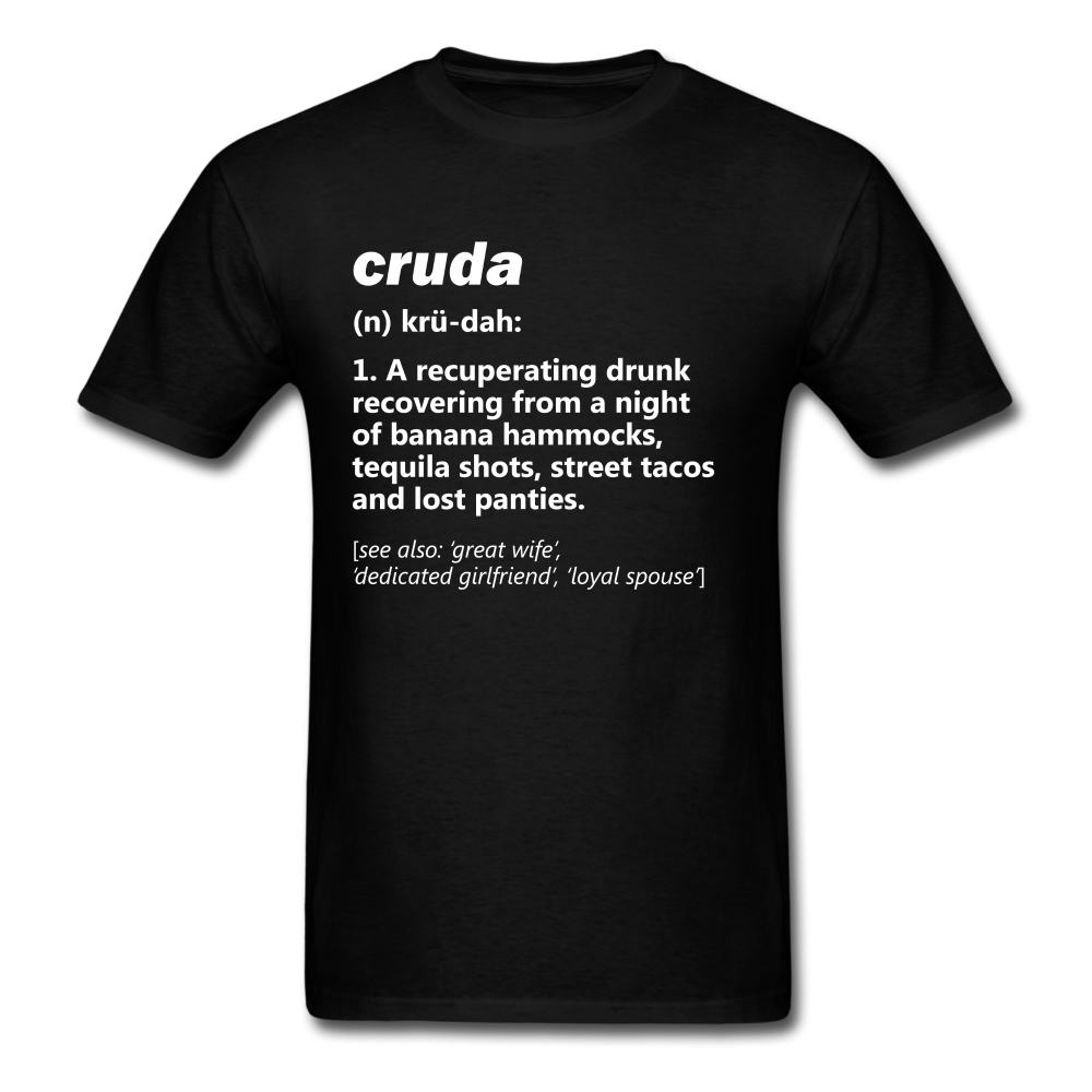 Cruda Definition Unisex Classic T-Shirt - black