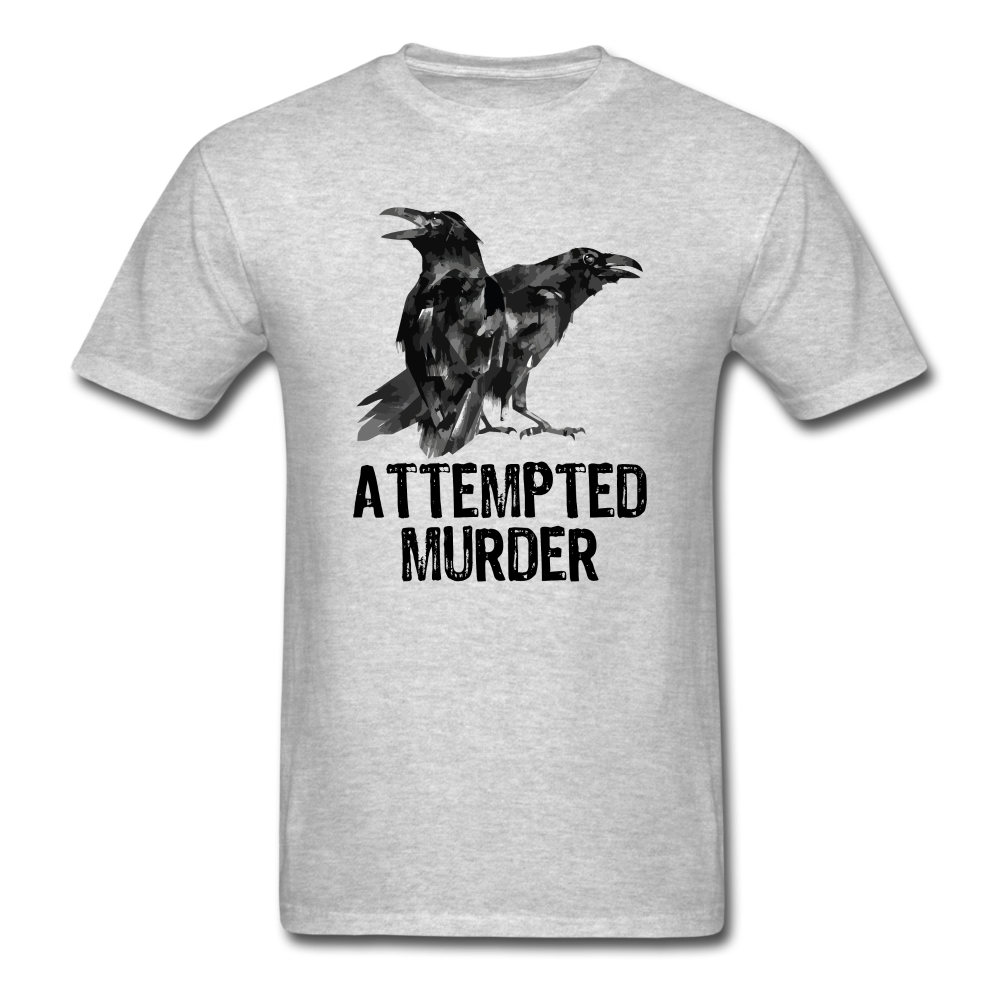 Attempted Murder (Sport Grey) Unisex Classic T-Shirt - heather gray