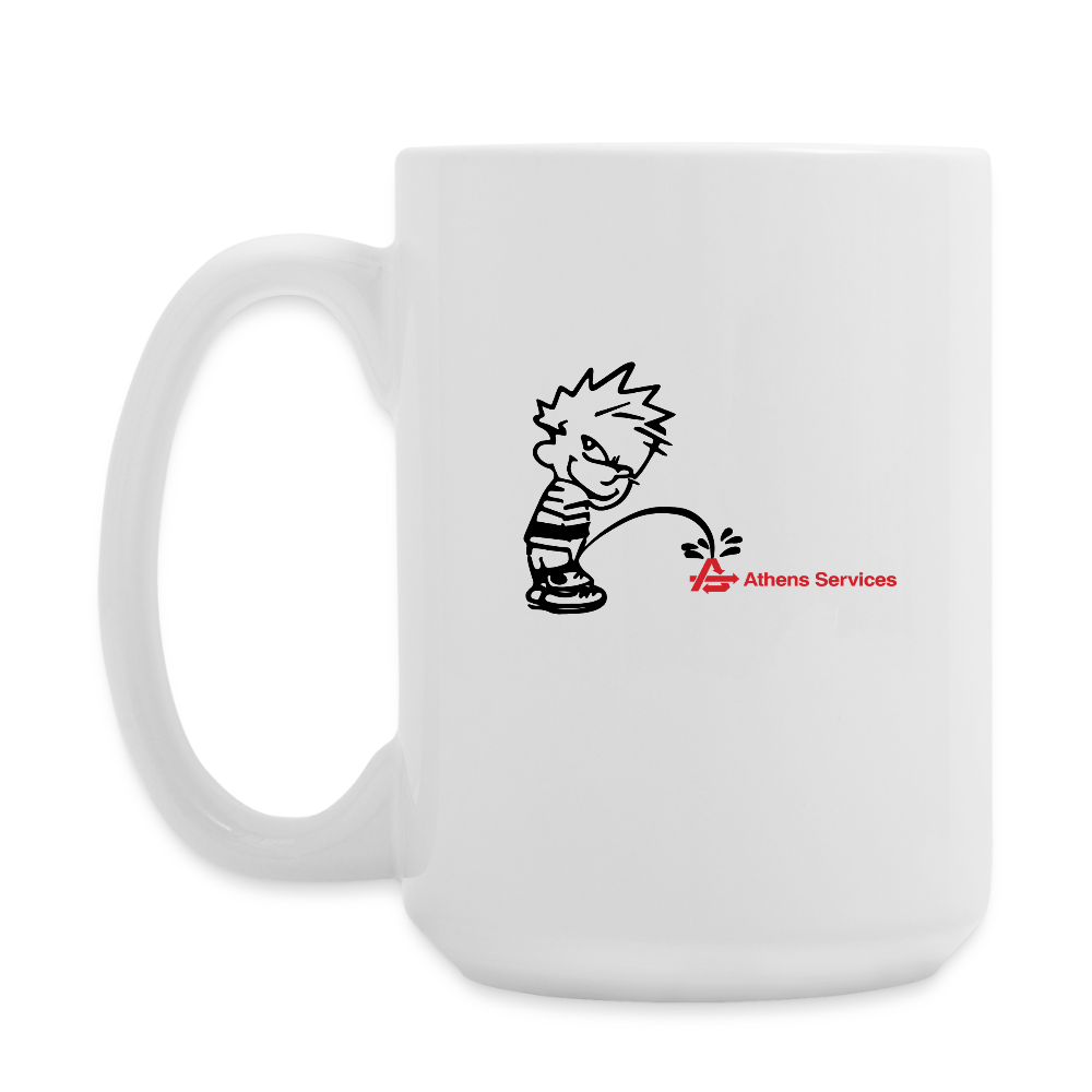 Piss On Athens Coffee/Tea Mug 15 oz - white
