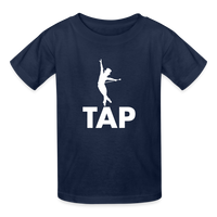 Load image into Gallery viewer, Tap Hanes Youth Tagless T-Shirt - navy
