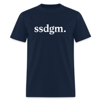 Load image into Gallery viewer, ssdgm Unisex T-Shirt - stay sexy don't get murdered murderino - navy
