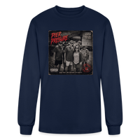 Load image into Gallery viewer, Pier Pressure (Front/Back) Men's Long Sleeve T-Shirt - navy
