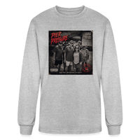 Load image into Gallery viewer, Pier Pressure (Front/Back) Men's Long Sleeve T-Shirt - heather gray

