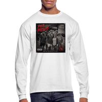 Load image into Gallery viewer, Pier Pressure (Front/Back) Men's Long Sleeve T-Shirt - white
