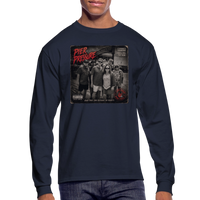 Load image into Gallery viewer, Pier Pressure (Front/Back) Men's Long Sleeve T-Shirt - navy
