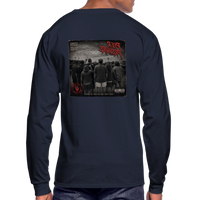 Load image into Gallery viewer, Pier Pressure (Front/Back) Men's Long Sleeve T-Shirt - navy
