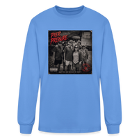 Load image into Gallery viewer, Pier Pressure (Front/Back) Men's Long Sleeve T-Shirt - carolina blue
