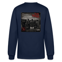 Load image into Gallery viewer, Pier Pressure (Front/Back) Men's Long Sleeve T-Shirt - navy
