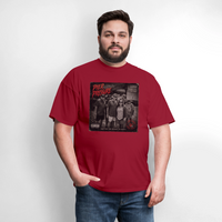 Load image into Gallery viewer, Pier Pressure (Front/Back) Men's T-Shirt - true red
