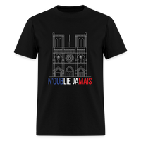 Load image into Gallery viewer, Never Forget Notre Dame Unisex Classic T-Shirt - black
