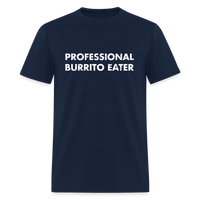 Load image into Gallery viewer, Professional Burrito Eater Unisex T-Shirt - navy
