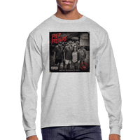Load image into Gallery viewer, Pier Pressure (Front/Back) Men's Long Sleeve T-Shirt - heather gray
