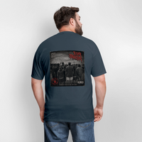 Load image into Gallery viewer, Pier Pressure (Front/Back) Men's T-Shirt -  blue dusk
