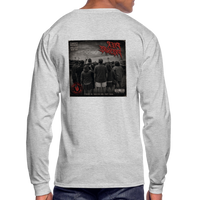 Load image into Gallery viewer, Pier Pressure (Front/Back) Men's Long Sleeve T-Shirt - heather gray
