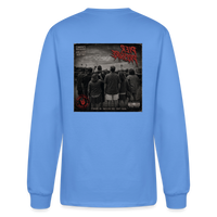 Load image into Gallery viewer, Pier Pressure (Front/Back) Men's Long Sleeve T-Shirt - carolina blue
