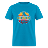 Load image into Gallery viewer, Nanasaurus Unisex T-Shirt - turquoise
