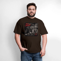 Load image into Gallery viewer, Pier Pressure (Front/Back) Men's T-Shirt - brown
