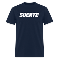 Load image into Gallery viewer, Suerte Unisex T-Shirt - navy
