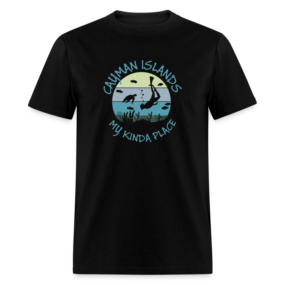 Cayman Islands My Kinda Place Unisex Classic T-Shirt - black