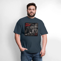 Load image into Gallery viewer, Pier Pressure (Front/Back) Men's T-Shirt -  blue dusk
