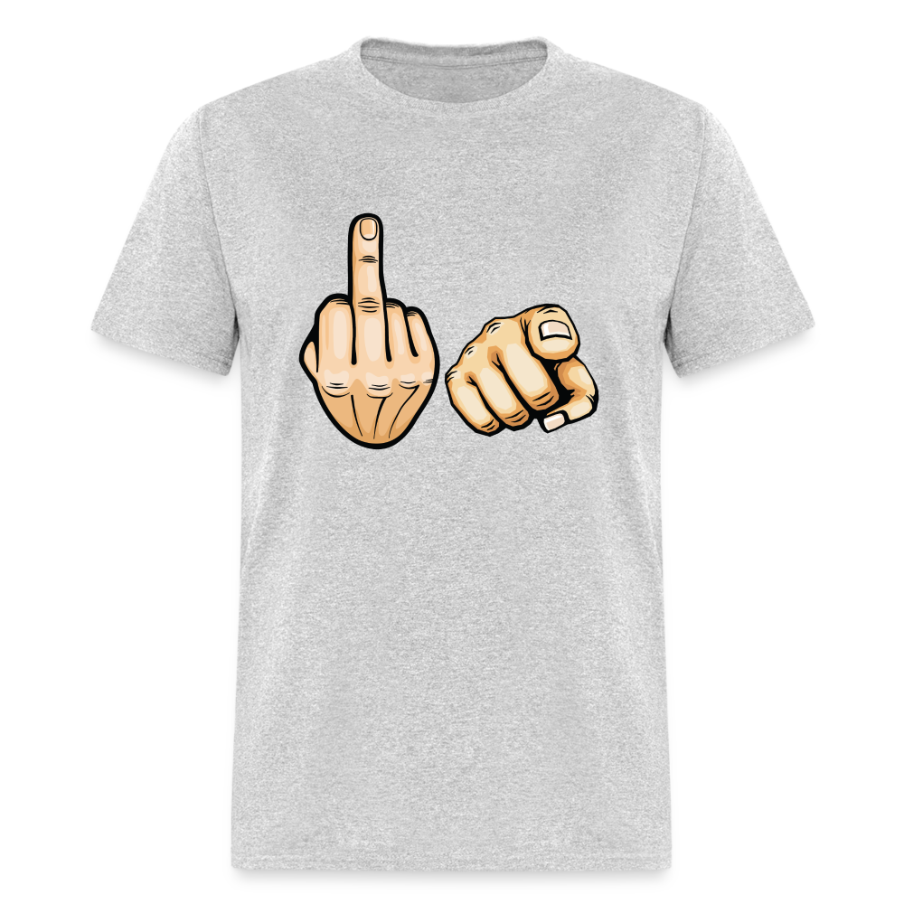 Fuck You (sport grey) Unisex Classic T-Shirt - heather gray