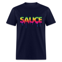 Load image into Gallery viewer, Sauce Multi-Color Unisex Classic T-Shirt - navy
