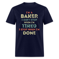 Load image into Gallery viewer, I&#39;m A Baker Unisex Classic T-Shirt - navy
