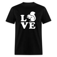 Load image into Gallery viewer, I Love Squirrels Unisex Classic T-Shirt - black
