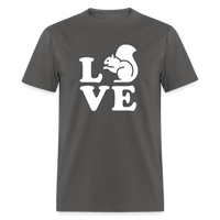 Load image into Gallery viewer, I Love Squirrels Unisex Classic T-Shirt - charcoal
