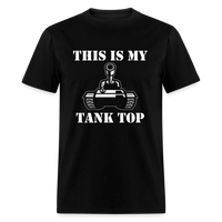 Load image into Gallery viewer, This Is My Tank Top (FRONT VIEW) Unisex Classic T-Shirt - black
