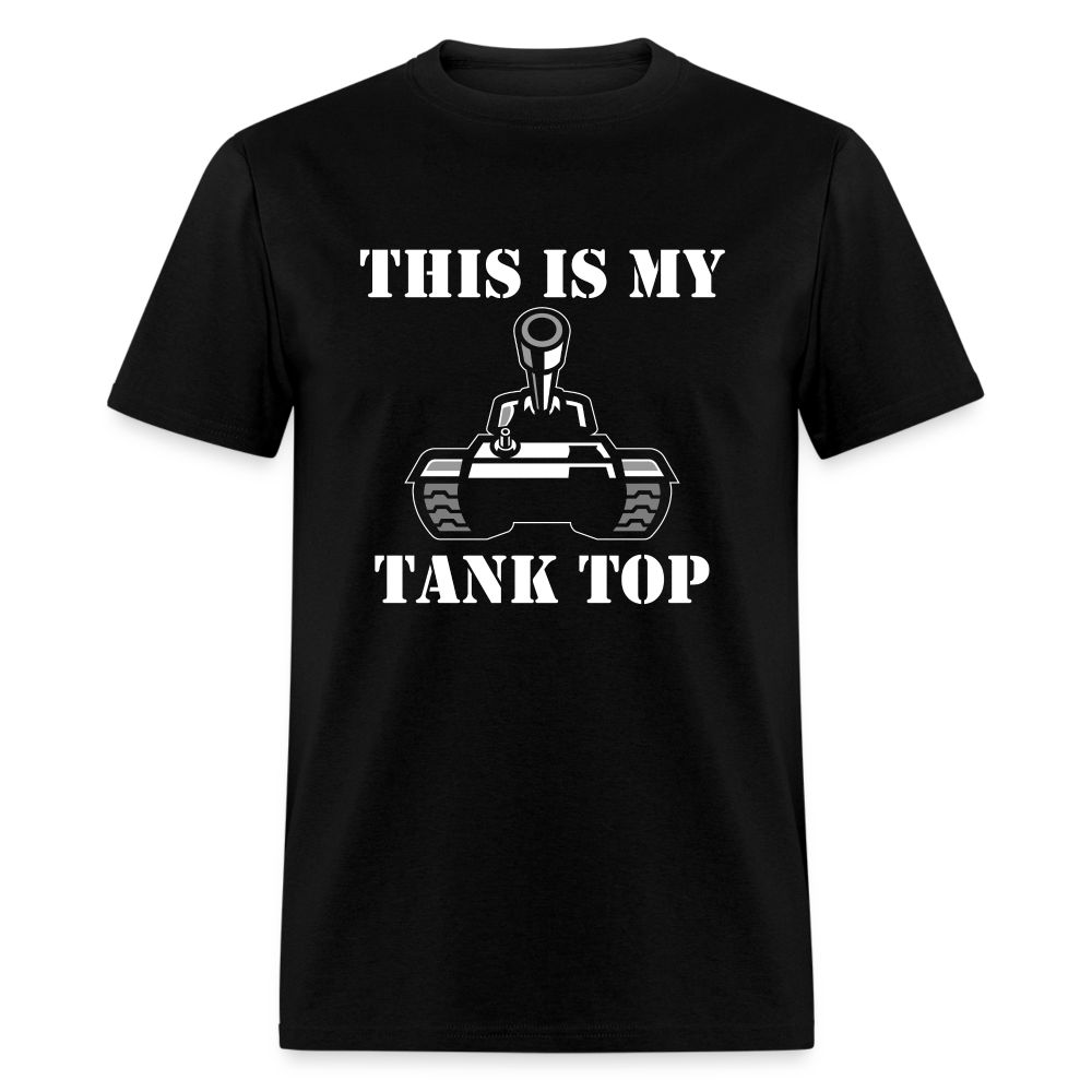 This Is My Tank Top (FRONT VIEW) Unisex Classic T-Shirt - black