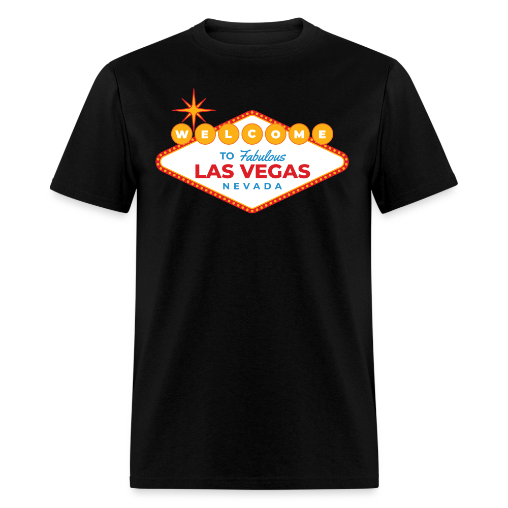 Welcome To Fabulous Las Vegas Unisex Classic T-Shirt - black