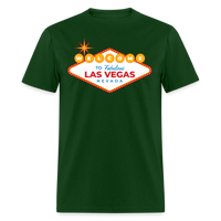 Load image into Gallery viewer, Welcome To Fabulous Las Vegas Unisex Classic T-Shirt - forest green
