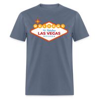 Load image into Gallery viewer, Welcome To Fabulous Las Vegas Unisex Classic T-Shirt - denim

