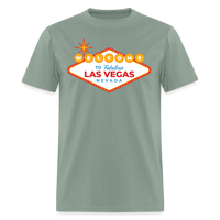 Load image into Gallery viewer, Welcome To Fabulous Las Vegas Unisex Classic T-Shirt - sage
