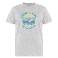 Load image into Gallery viewer, Grand Cayman My Kinda Place Unisex Classic T-Shirt - heather gray

