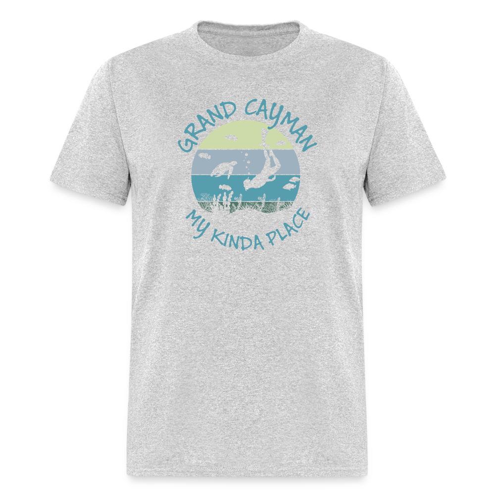 Grand Cayman My Kinda Place Unisex Classic T-Shirt - heather gray