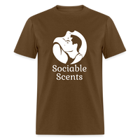 Load image into Gallery viewer, Sociable Scents Unisex Classic T-Shirt - brown
