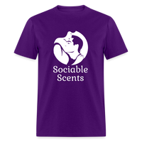 Load image into Gallery viewer, Sociable Scents Unisex Classic T-Shirt - purple
