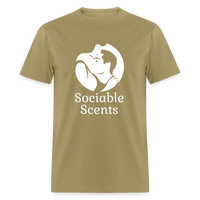 Load image into Gallery viewer, Sociable Scents Unisex Classic T-Shirt - khaki

