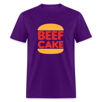 Load image into Gallery viewer, Beef Cake Unisex Classic T-Shirt - purple
