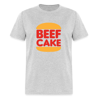 Load image into Gallery viewer, Beef Cake Unisex Classic T-Shirt - heather gray
