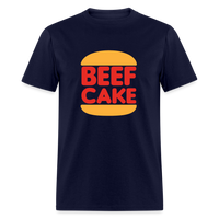 Load image into Gallery viewer, Beef Cake Unisex Classic T-Shirt - navy
