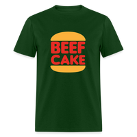 Load image into Gallery viewer, Beef Cake Unisex Classic T-Shirt - forest green
