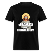 Load image into Gallery viewer, Jesus Is My Homeboy Unisex Classic T-Shirt - black
