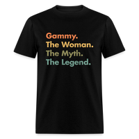 Load image into Gallery viewer, Gammy The Woman The Myth The Legend Unisex Classic T-Shirt - black
