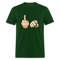 Load image into Gallery viewer, Fuck You Unisex Classic T-Shirt - forest green
