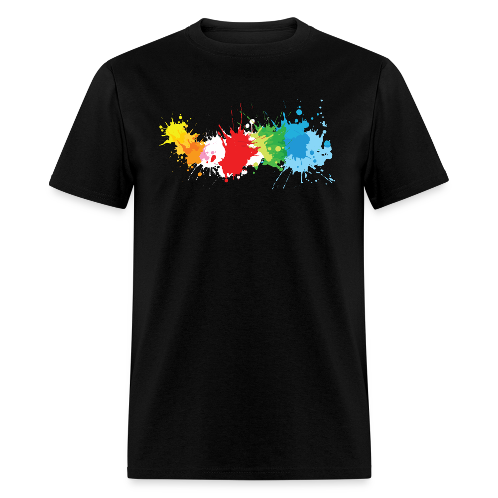 Oops I Arted Color Splash Only Unisex Classic T-Shirt - black