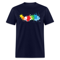 Load image into Gallery viewer, Oops I Arted Color Splash Only Unisex Classic T-Shirt - navy
