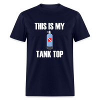Load image into Gallery viewer, This Is My Tank Top Scuba Unisex Classic T-Shirt - navy
